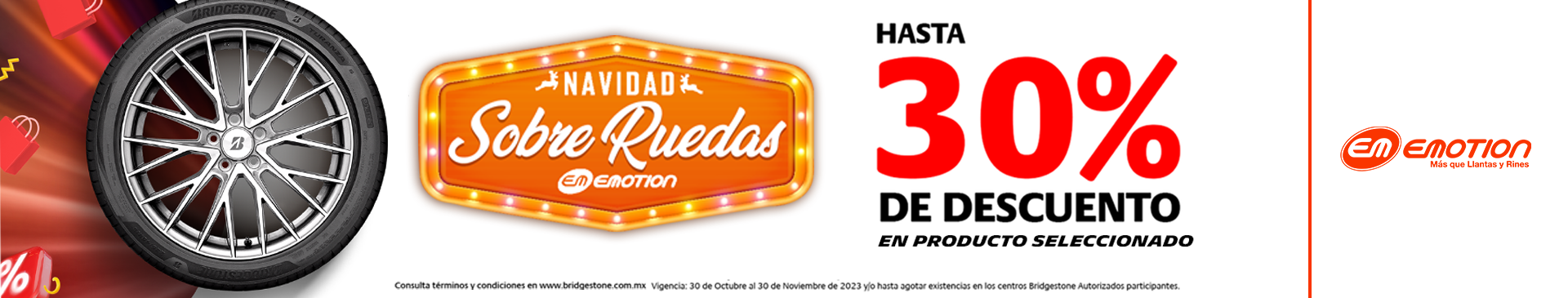 Llantas en promocion